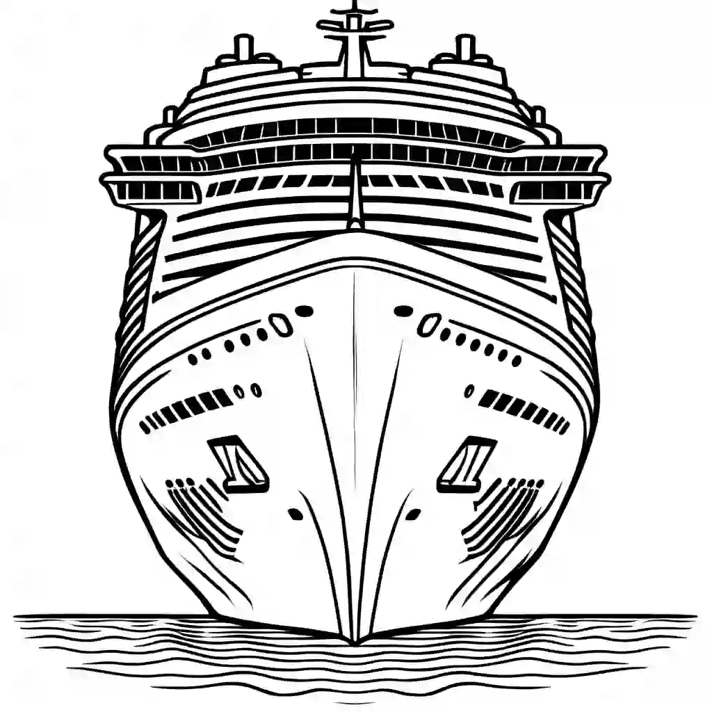 Harmony of the Seas coloring pages